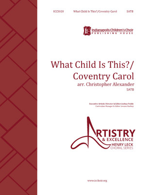 What Child Is This?/Coventry Carol - digital download