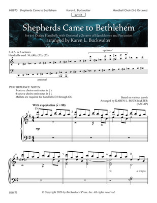 Shepherds Came to Bethlehem - digital download