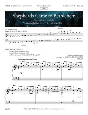 Shepherds Came to Bethlehem - digital download