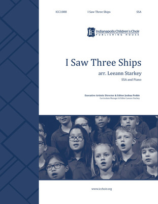 I Saw Three Ships - SSA - digital download