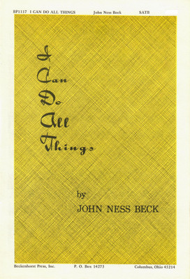 I Can Do All Things I Can Do All Things