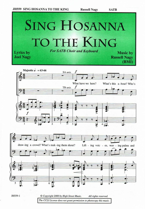 Sing Hosanna to the King