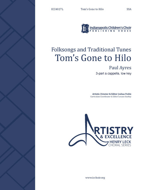 Tom's Gone to Hilo - Low Voice - digital download