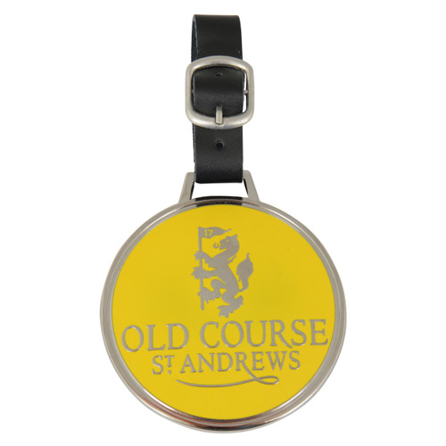 Engravable Bag Tag - Yellow