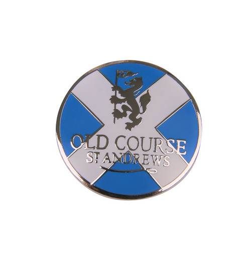 Engravable Marker Coin - Saltire