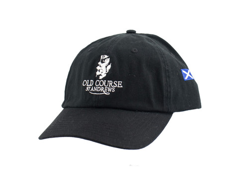 Solid Cotton Cap - Black
