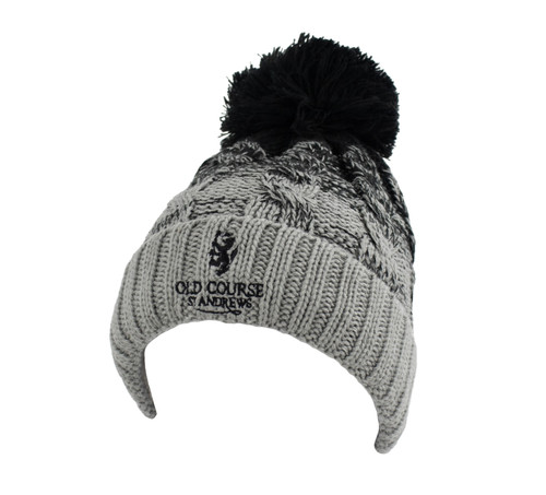 Fleece Lined Beanie - Black