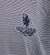 Navy Pencil Stripe Polo Shirt