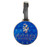 Engravable Glass Bag Tag - Blue