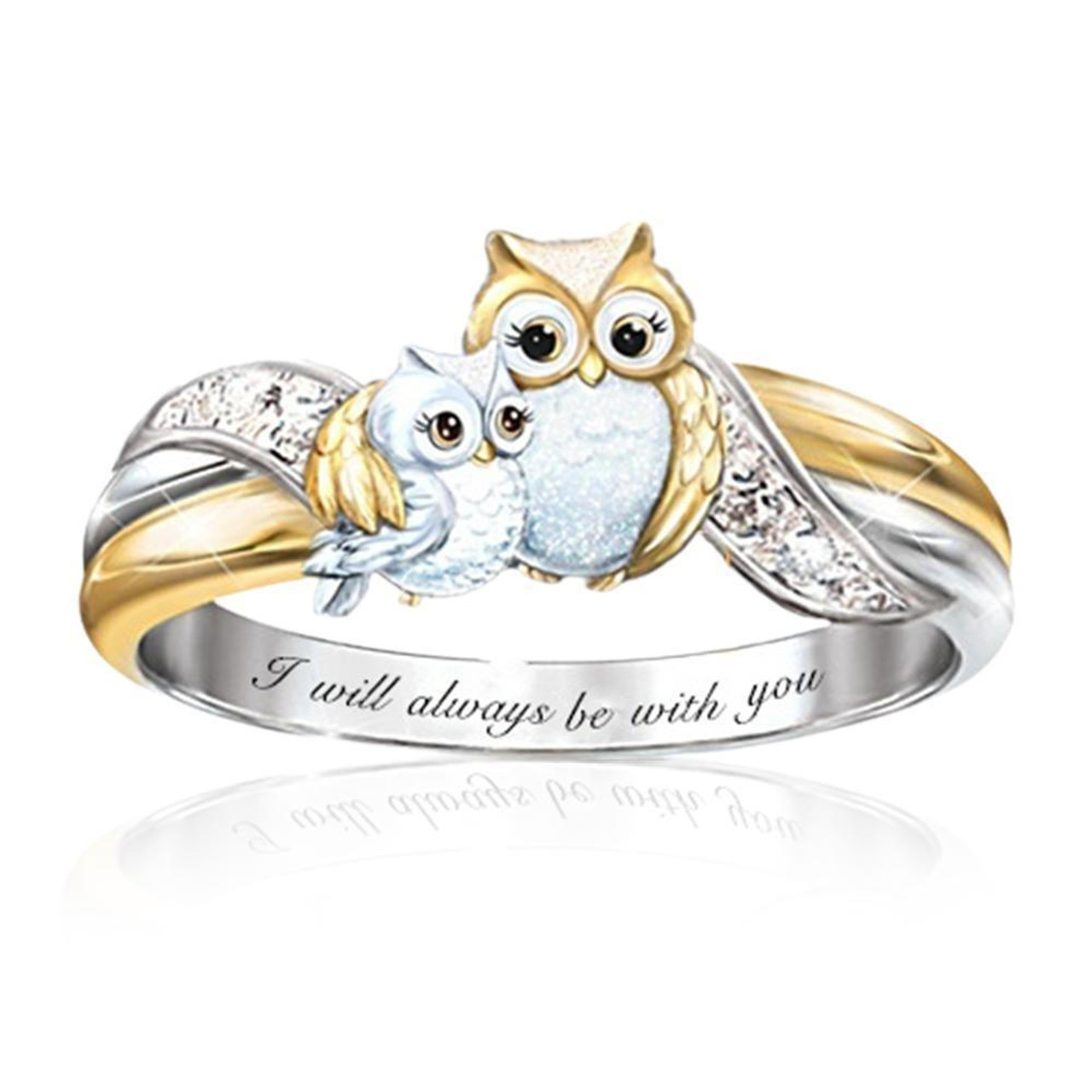 Bague Hibou En Argent