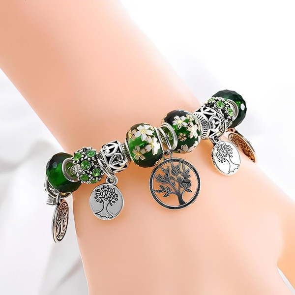 Bracelet Arbre De Vie En Argent Sterling Bracelet Arbre De Vie En Argent Sterling zaxx