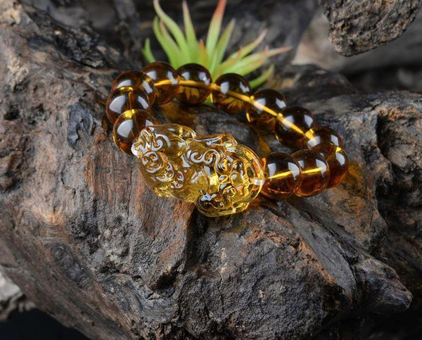 Bracelet de Richesse Pi Yao En Citrine zaxx