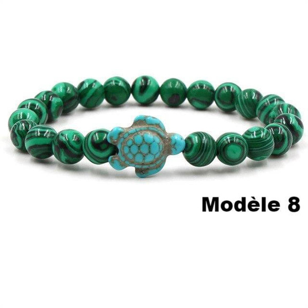 Bracelet Pierre de Tortue de Mer zaxx