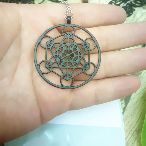 Collier Cube de Metatron zaxx