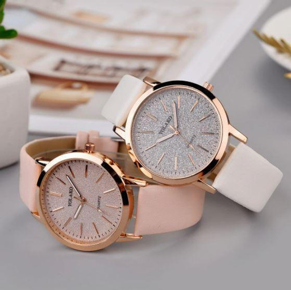 Montre Quartz Ciel Etoile - Bracelet En Cuir zaxx