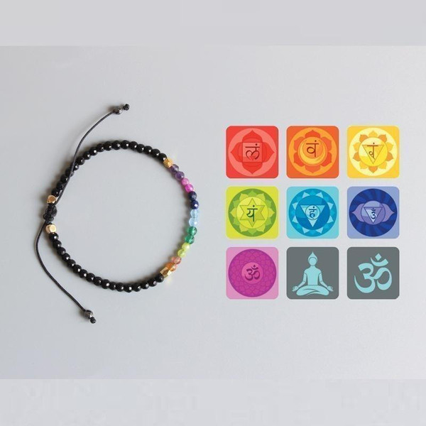 Bracelet 7 chakras et 12 constellations zaxx