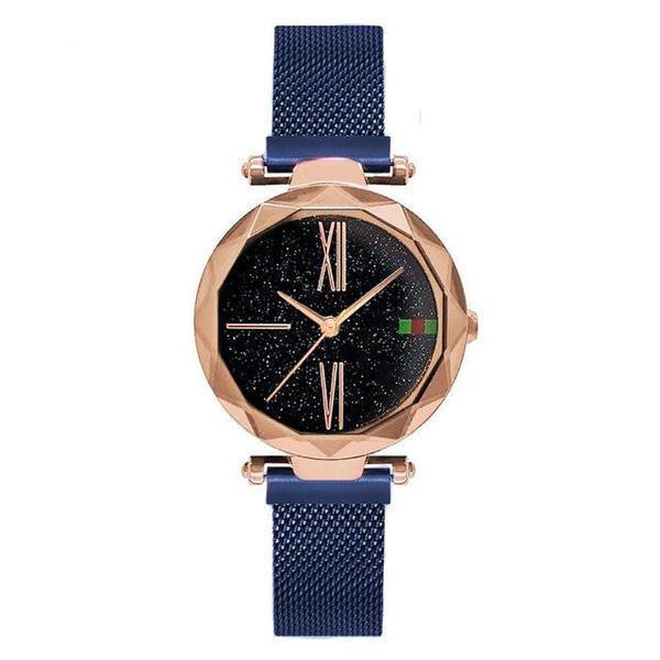 Montre etanche ciel etoile pour femmes zaxx