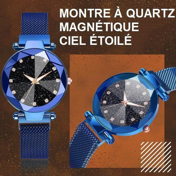 Montre magnétique 2025 ciel étoilé