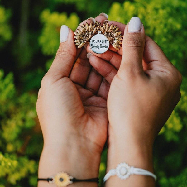 Collier Tournesol "You Are My Sunshine" zaxx