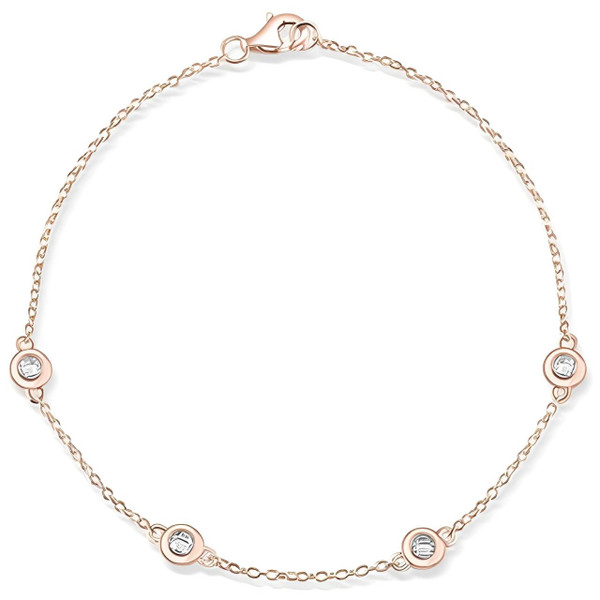 Bracelet Chaîne à l'Italienne En Argent Sterling Bracelet Chaîne à l'Italienne En Argent Sterling zaxx