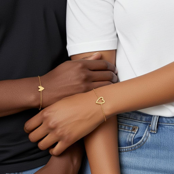 Bracelets Coeurs (Lot de 2) zaxx