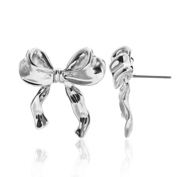 Boucles d'Oreilles En Forme De Noeud zaxx