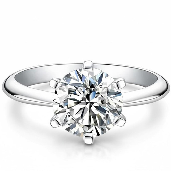 Bague Moissanite Impératrice III - Éclat Inspiré Du Diamant zaxx