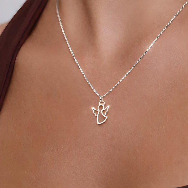 Collier Ange Gardien Éternel  zaxx