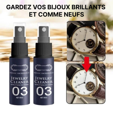 Spray magique pour briller l'argenterie