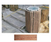 BDO Dark Basket - Wood-effect Concrete Decorative Block Paving Slab For Garden And Patio 
