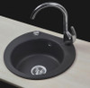 Loge Functional Luxury Kitchen Washbasin Single Bowl Sink Faucet Beige Granite Loge Lisa 10 