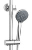 Invena Shower Riser Bar Kit With Thermostatic Mixer and Diverter 