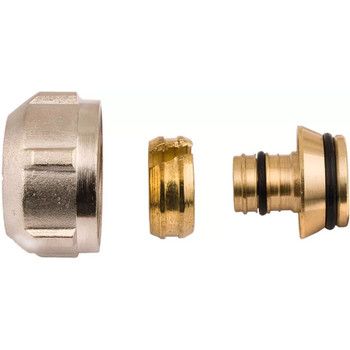 60C-4 - Inch Brass Compression Fittings