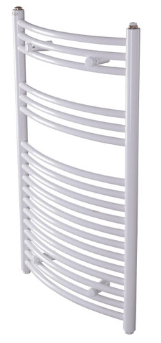 Radeco Made of Steel Central Heating White Radiator Heater for Bath Bathroom 435x870mm 
