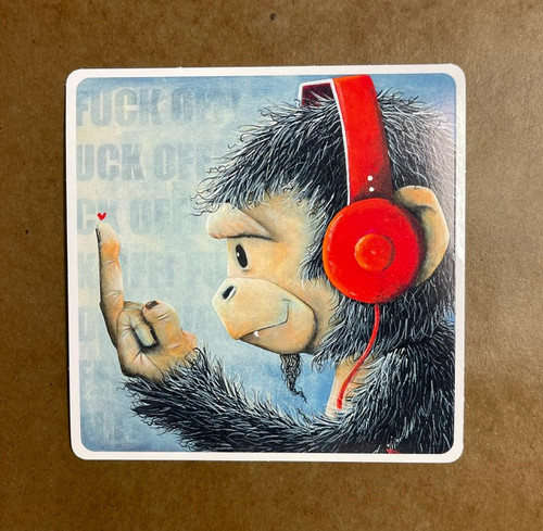 "Respectfully" vinyl sticker "Respectfully" vinyl sticker