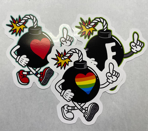 "Walkin Bombs" - Vinyl Sticker