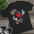 "Walkin Love Bomb", Tri-Blend Crew Tee