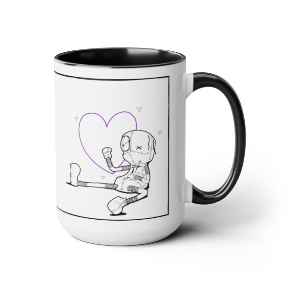 It Belongs to You, Two-Tone Coffee Mugs, 15oz - Free Shipping
