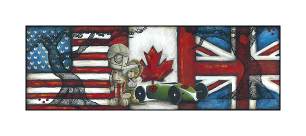 "We are One" Open Edition print for Operation Motorsport -  Proceeds go to Charity