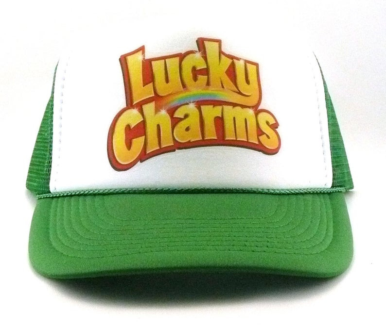Lucky Charms Trucker Hat, Lucky Charms Hat, Lucky Charms, Trucker