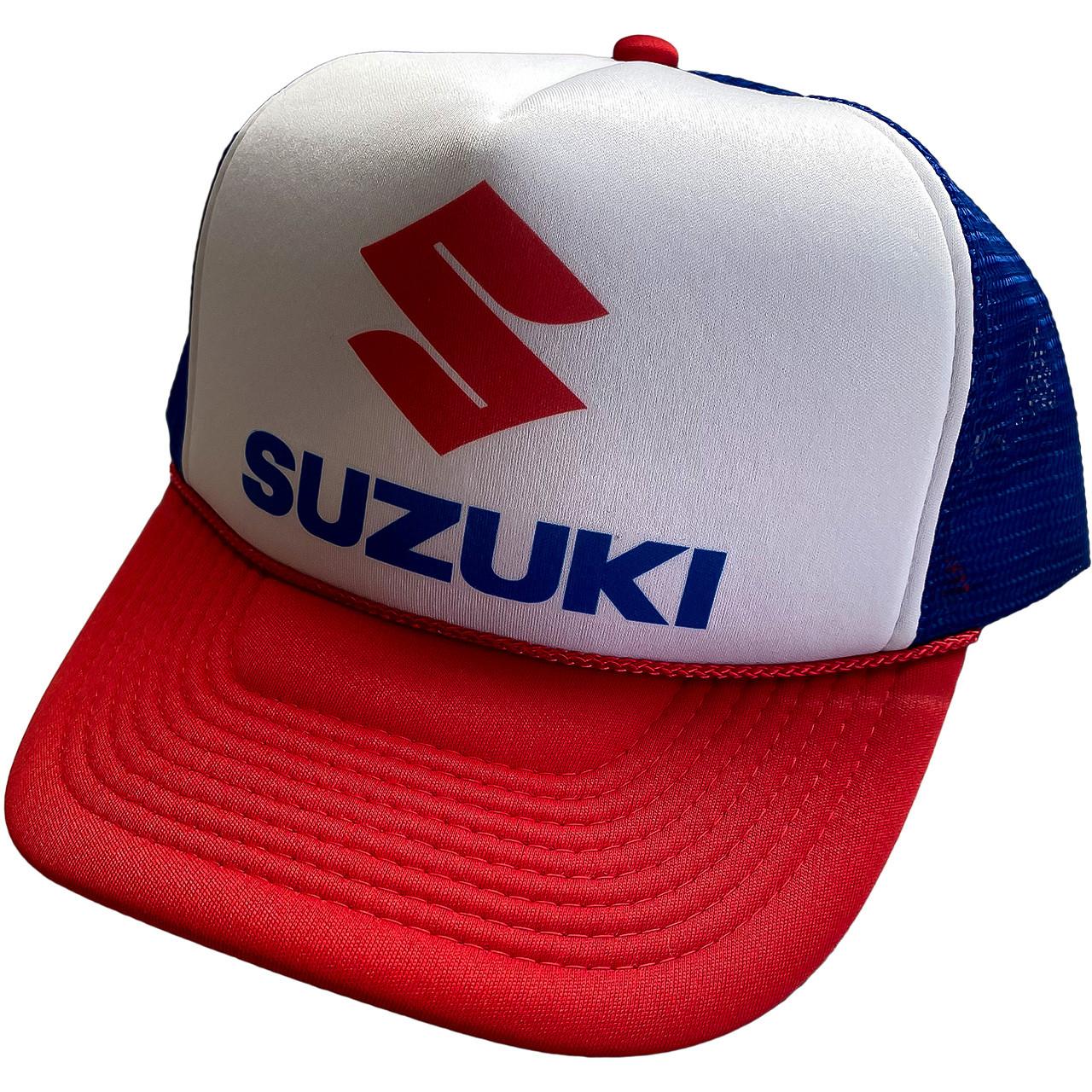 Suzuki Motorcycles Hat Trucker Hat Mesh Cap Snapback Hat