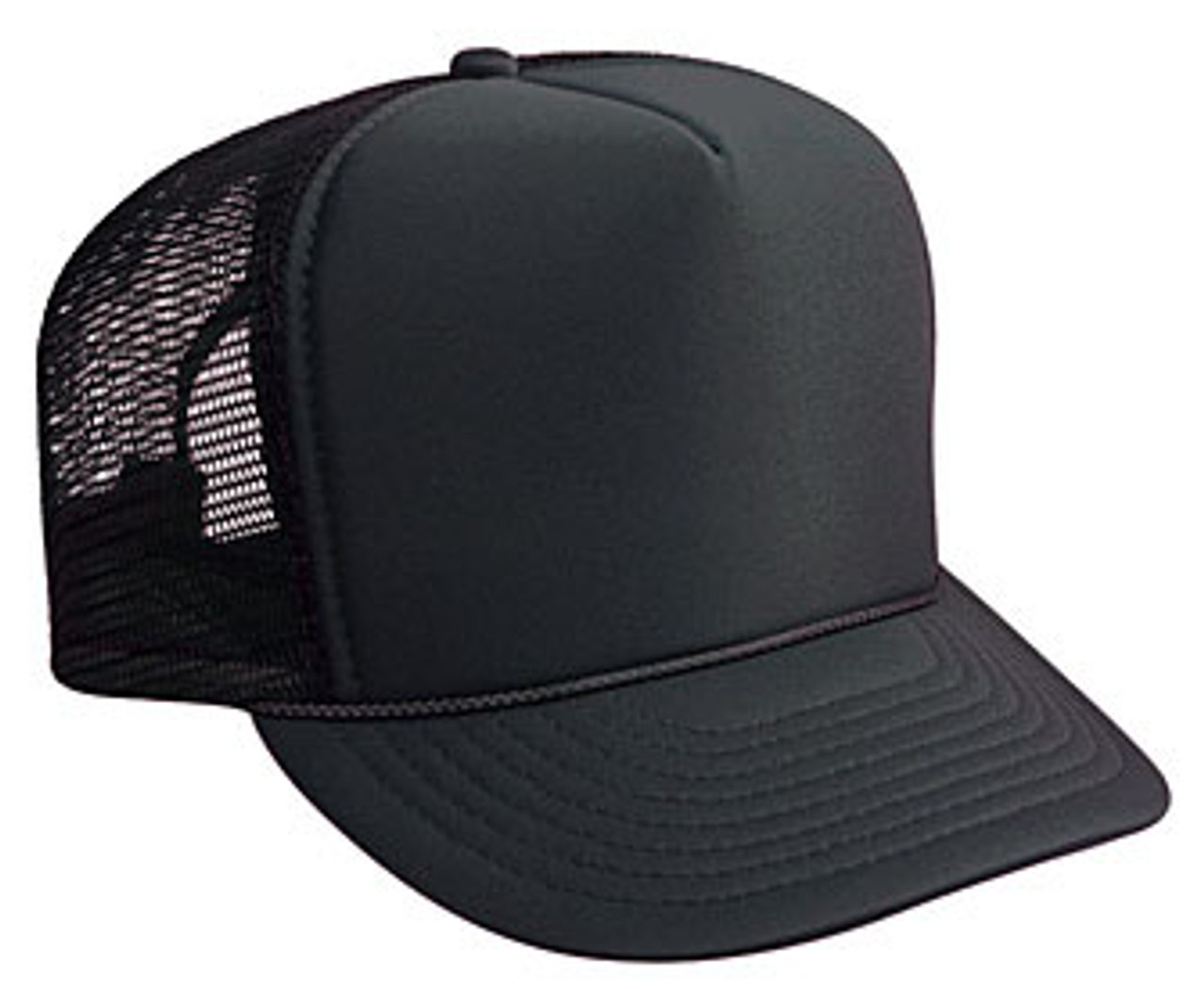 Plain mesh hot sale trucker hats