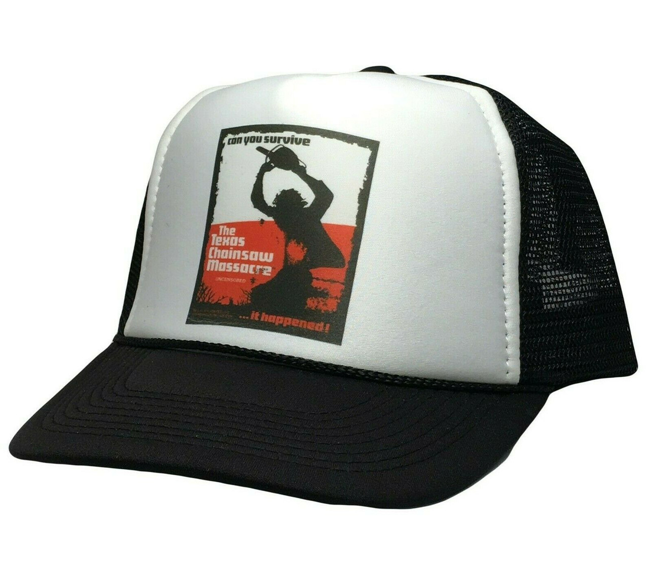 Texas Chainsaw Massacre Hat Horror Movie Trucker Hat Movie Cap