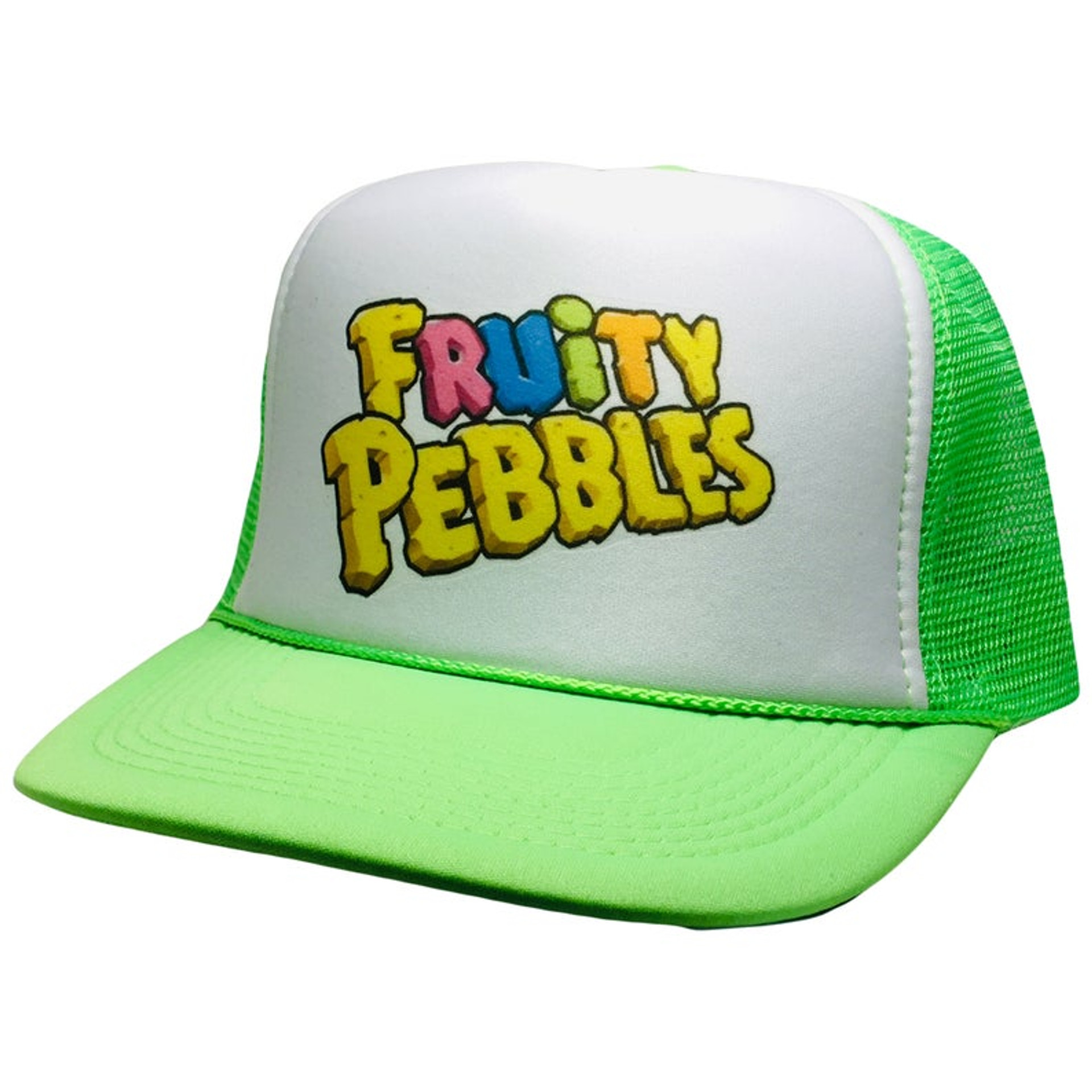 Fruity Pebbles Trucker Hat, Fruity Pebbles Hat, Fruity Pebbles, Trucker