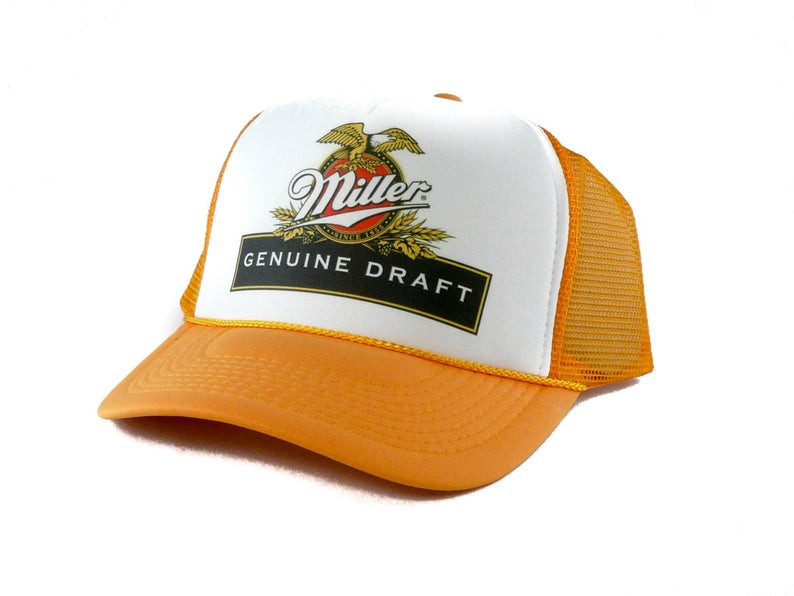 Miller time Beer, Beer Hat, Miller time beer hat, Miller time hat