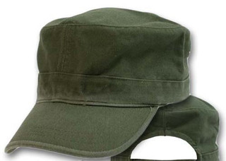 Olive Military Cap, Military Hat, Fatigue Cap, Trucker Hats