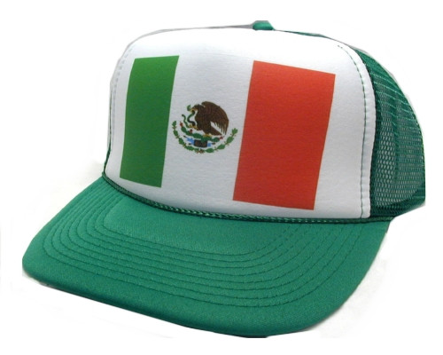 As shown in photo then color of the hat . ex.Green/White front