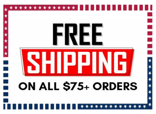 Get Free Shipping with 75.00 or more purchase