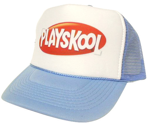 As shown in photo then color of the hat . ex. columbia blue/white
