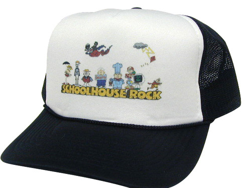 As shown in photo then color of the hat . ex. Black/white front